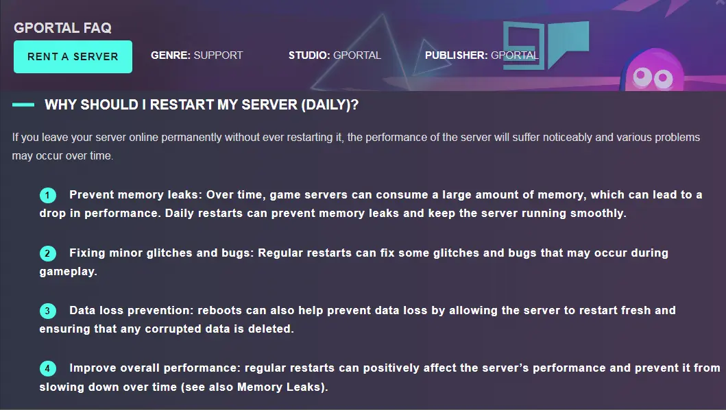 G Portal Server Lag Issues
